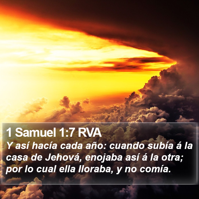 1 Samuel 1:7 RVA Bible Study