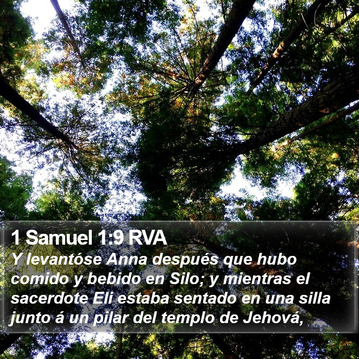 1 Samuel 1:9 RVA Bible Study