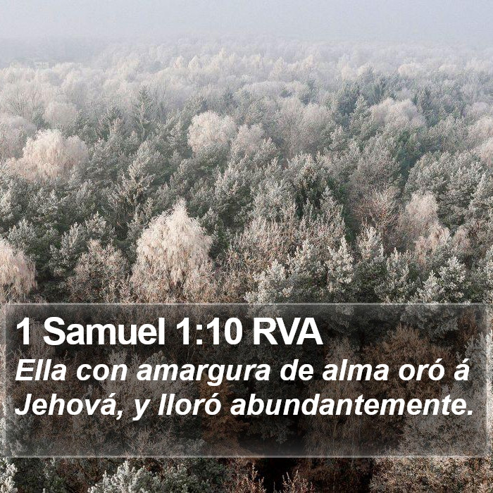 1 Samuel 1:10 RVA Bible Study