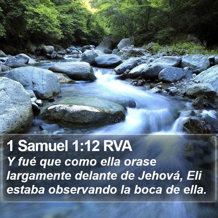 1 Samuel 1:12 RVA Bible Study