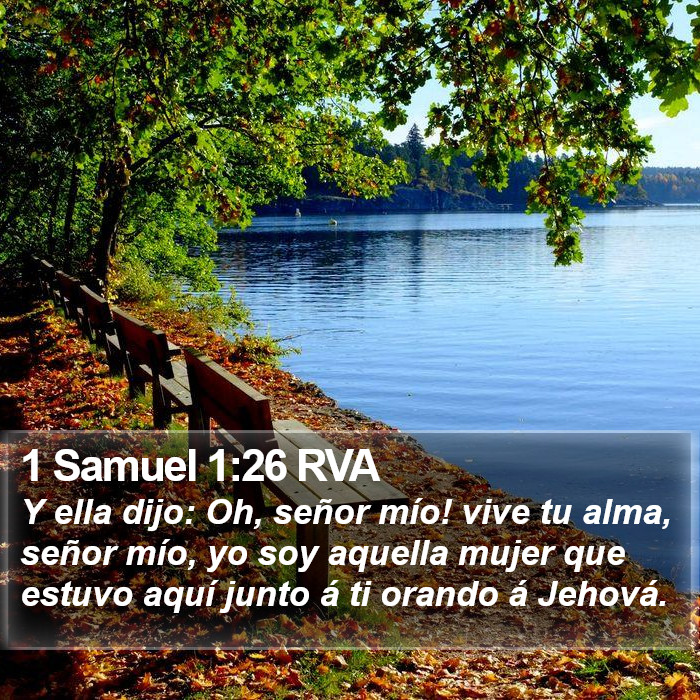 1 Samuel 1:26 RVA Bible Study