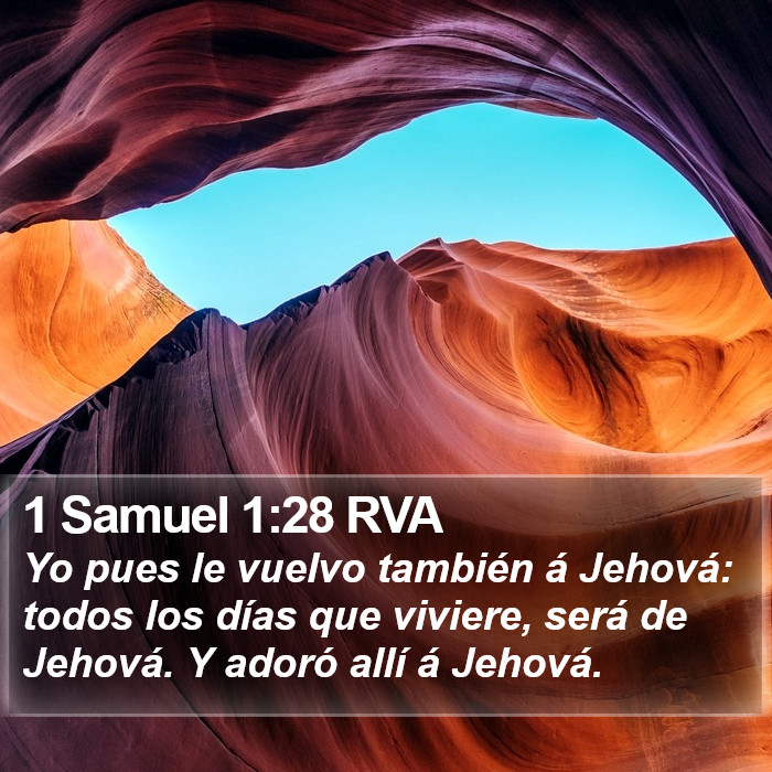 1 Samuel 1:28 RVA Bible Study