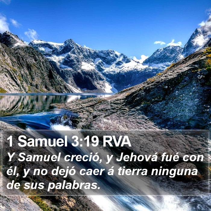 1 Samuel 3:19 RVA Bible Study