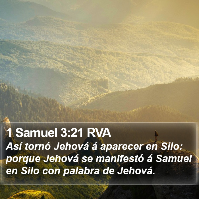 1 Samuel 3:21 RVA Bible Study