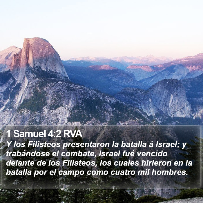 1 Samuel 4:2 RVA Bible Study