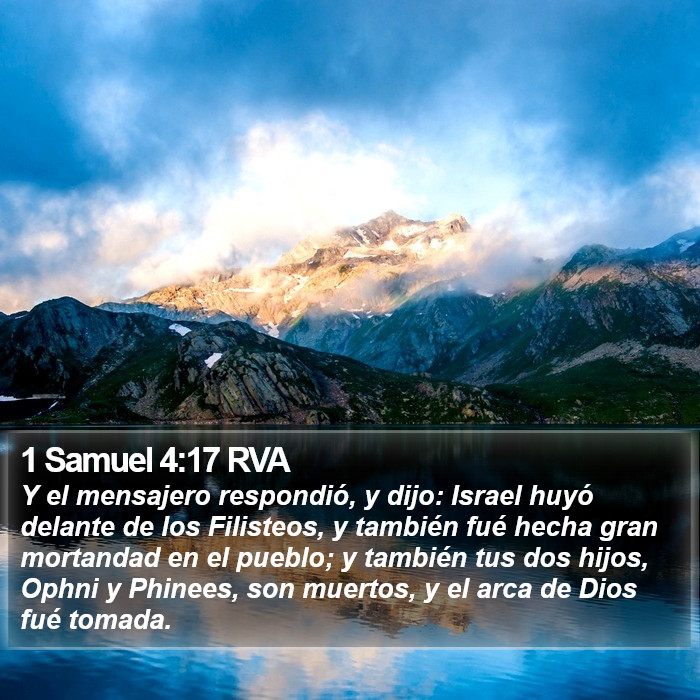 1 Samuel 4:17 RVA Bible Study