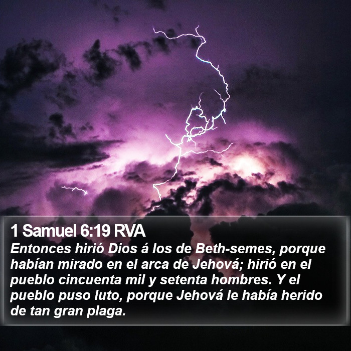 1 Samuel 6:19 RVA Bible Study