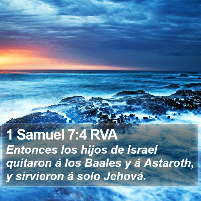 1 Samuel 7:4 RVA Bible Study