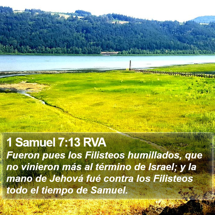 1 Samuel 7:13 RVA Bible Study