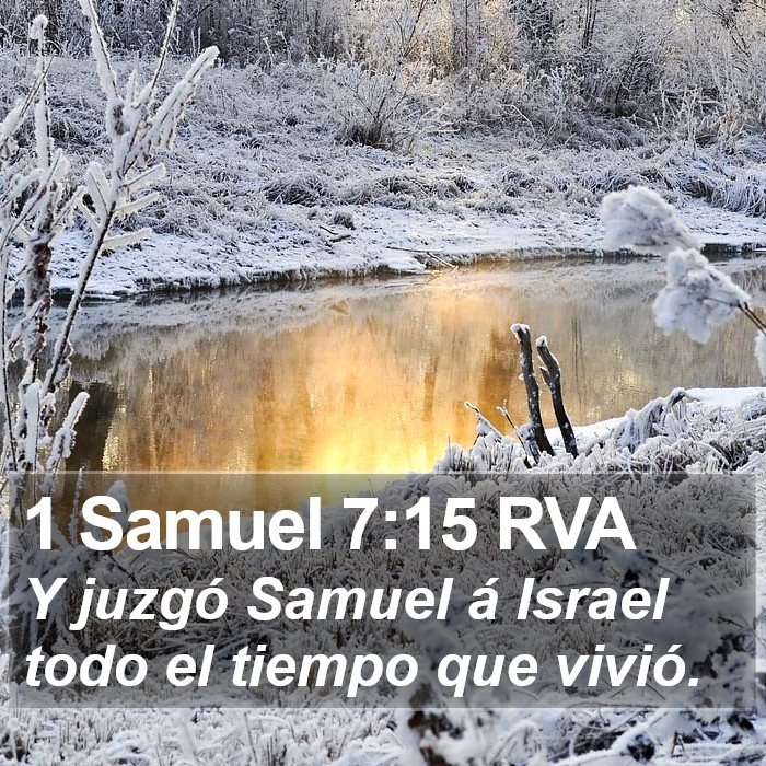 1 Samuel 7:15 RVA Bible Study