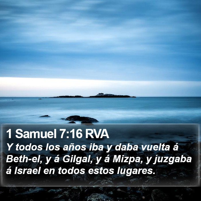 1 Samuel 7:16 RVA Bible Study