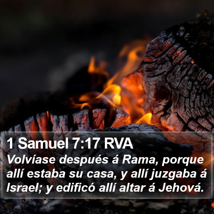1 Samuel 7:17 RVA Bible Study