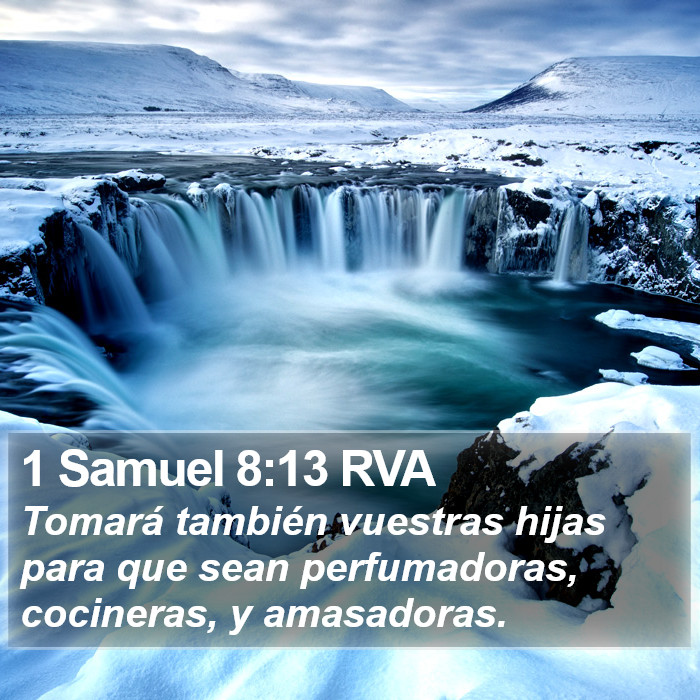 1 Samuel 8:13 RVA Bible Study