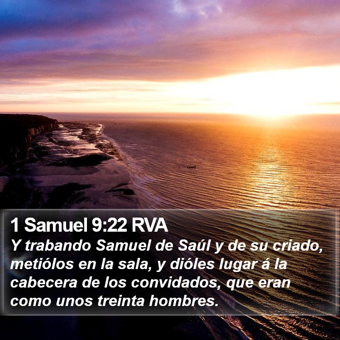 1 Samuel 9:22 RVA Bible Study