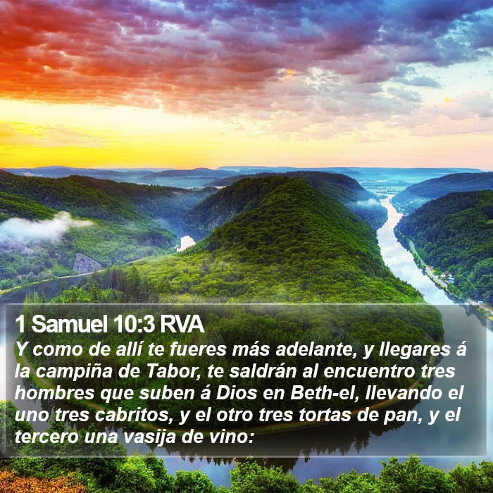 1 Samuel 10:3 RVA Bible Study