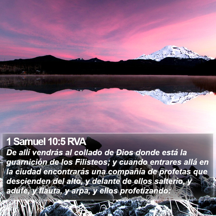 1 Samuel 10:5 RVA Bible Study