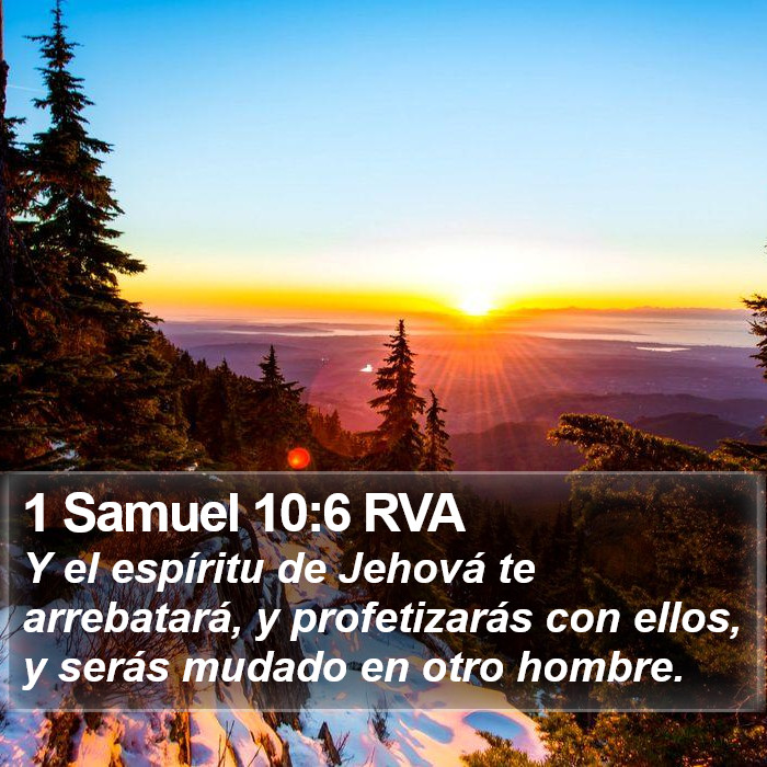 1 Samuel 10:6 RVA Bible Study