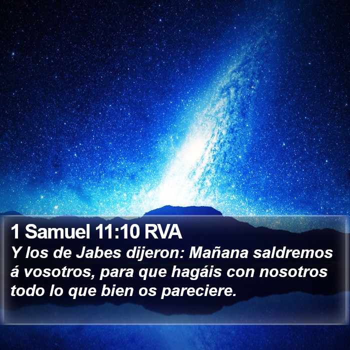 1 Samuel 11:10 RVA Bible Study