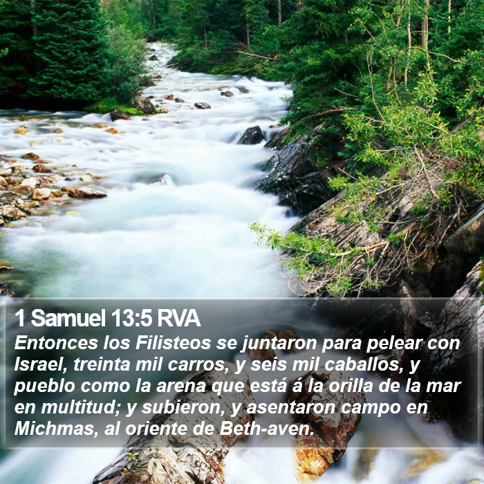 1 Samuel 13:5 RVA Bible Study