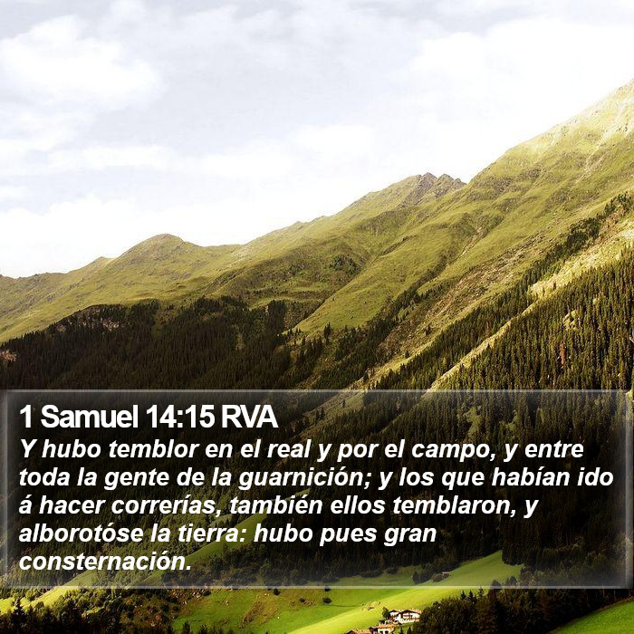 1 Samuel 14:15 RVA Bible Study