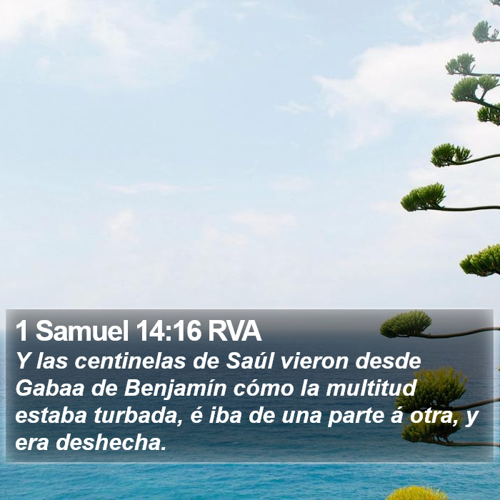 1 Samuel 14:16 RVA Bible Study