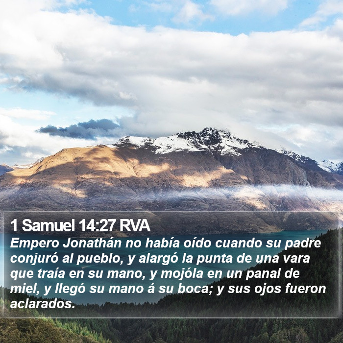 1 Samuel 14:27 RVA Bible Study