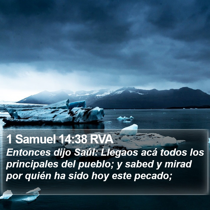 1 Samuel 14:38 RVA Bible Study