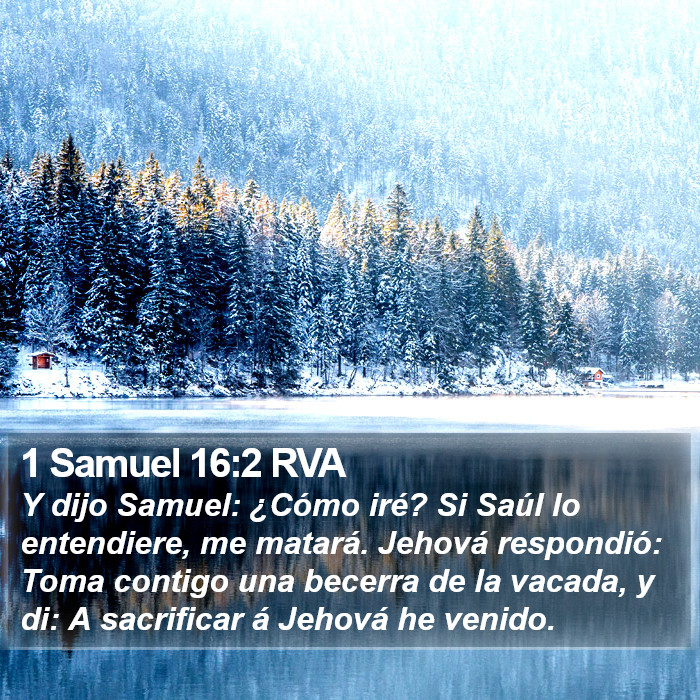 1 Samuel 16:2 RVA Bible Study