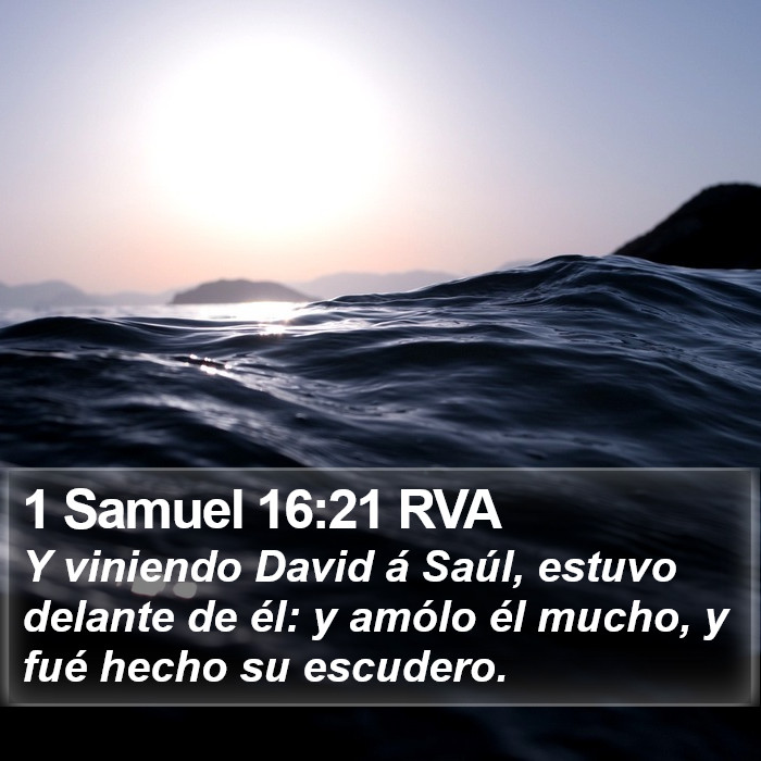 1 Samuel 16:21 RVA Bible Study