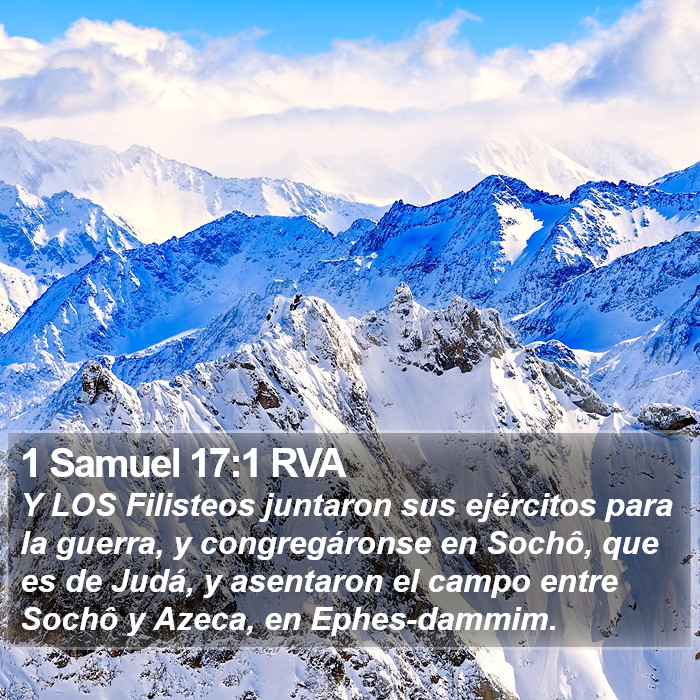1 Samuel 17:1 RVA Bible Study
