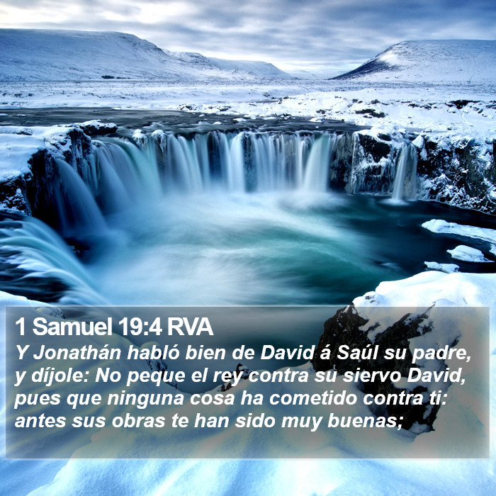 1 Samuel 19:4 RVA Bible Study