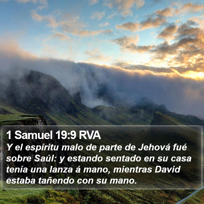 1 Samuel 19:9 RVA Bible Study