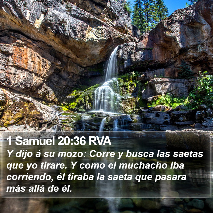 1 Samuel 20:36 RVA Bible Study