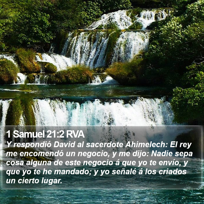 1 Samuel 21:2 RVA Bible Study