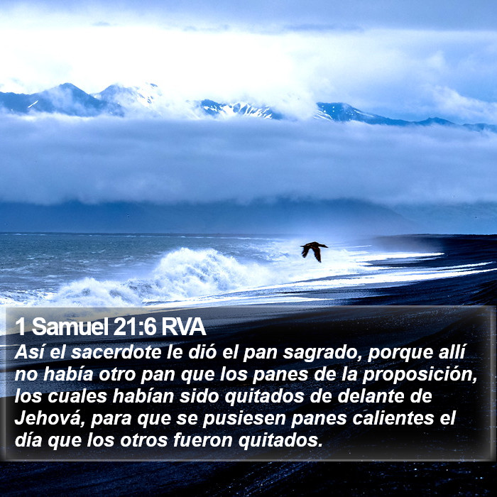1 Samuel 21:6 RVA Bible Study