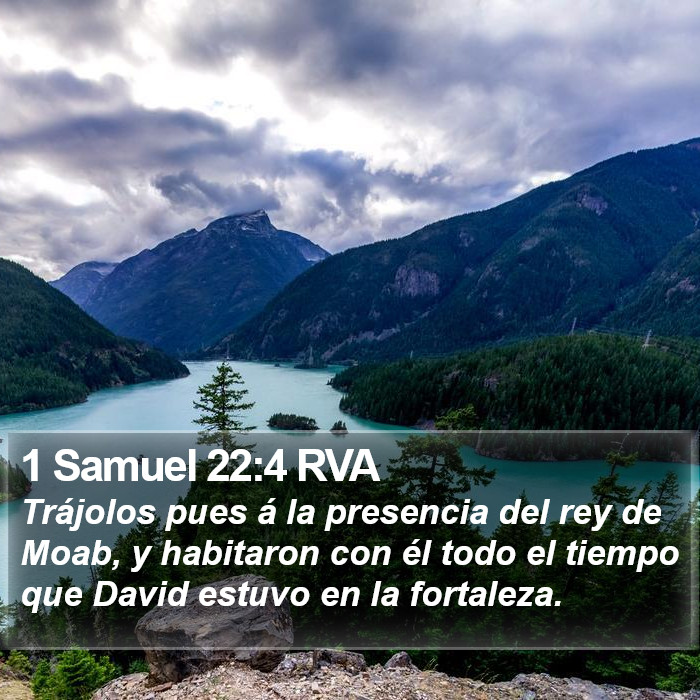 1 Samuel 22:4 RVA Bible Study