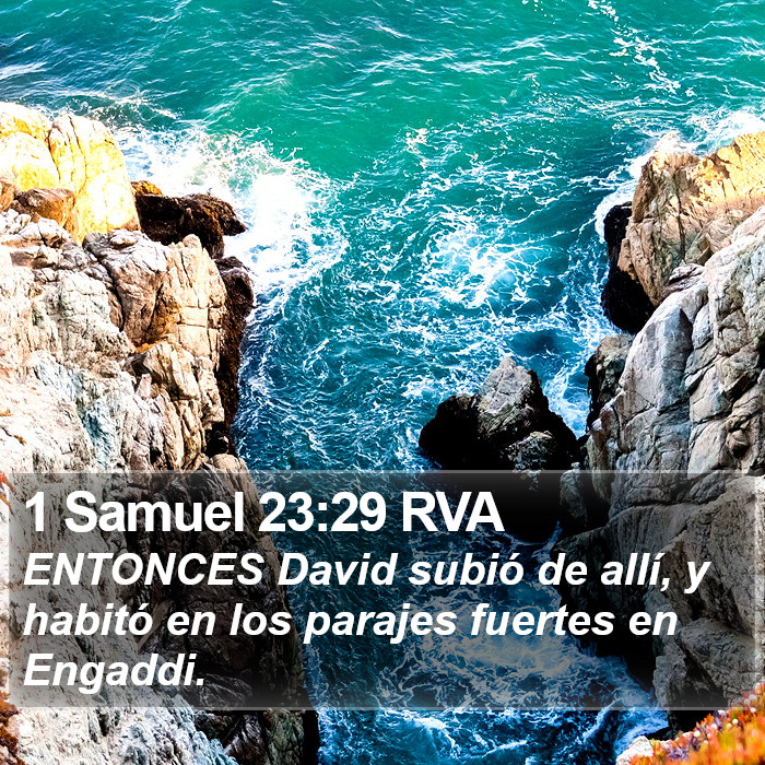 1 Samuel 23:29 RVA Bible Study