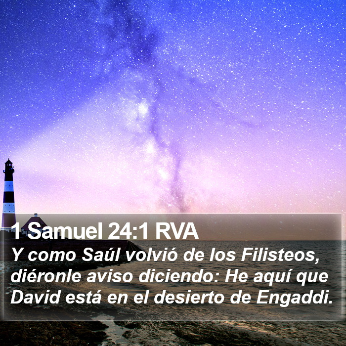 1 Samuel 24:1 RVA Bible Study