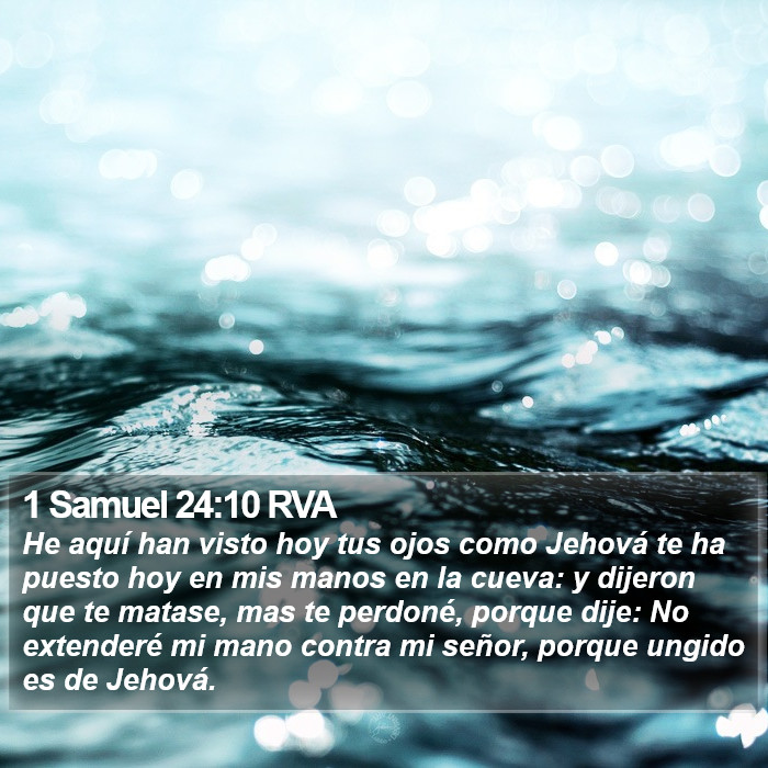 1 Samuel 24:10 RVA Bible Study