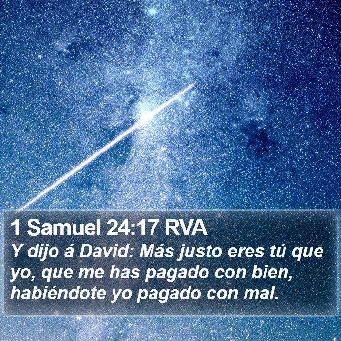 1 Samuel 24:17 RVA Bible Study