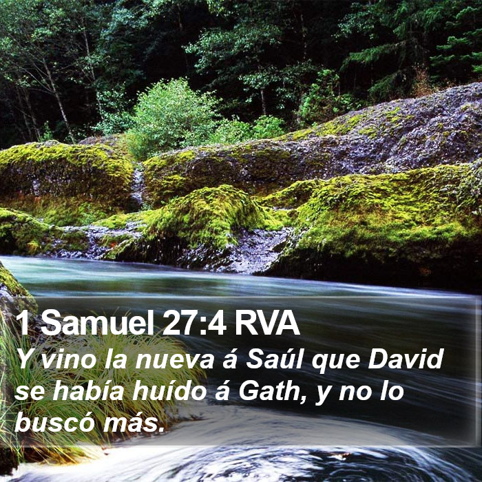 1 Samuel 27:4 RVA Bible Study