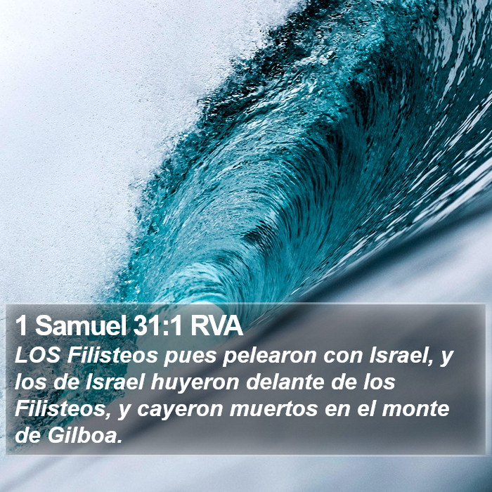 1 Samuel 31:1 RVA Bible Study