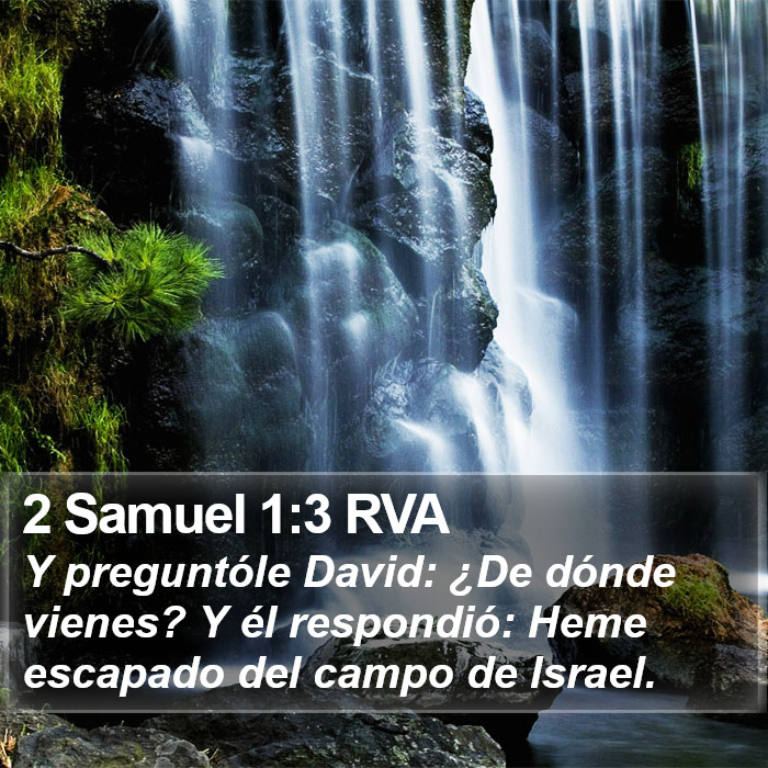 2 Samuel 1:3 RVA Bible Study