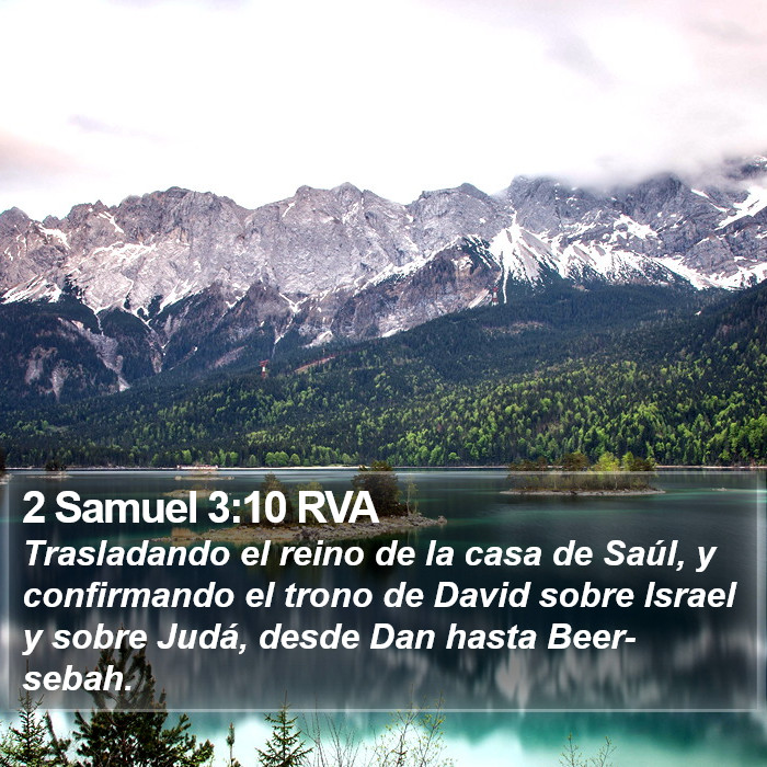 2 Samuel 3:10 RVA Bible Study