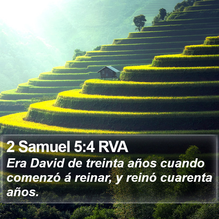 2 Samuel 5:4 RVA Bible Study