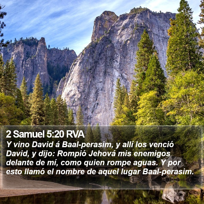 2 Samuel 5:20 RVA Bible Study