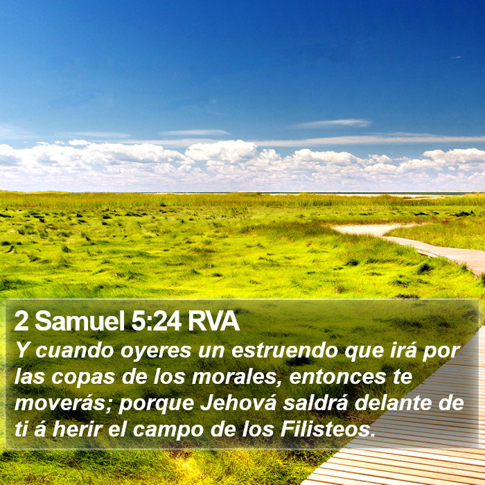 2 Samuel 5:24 RVA Bible Study