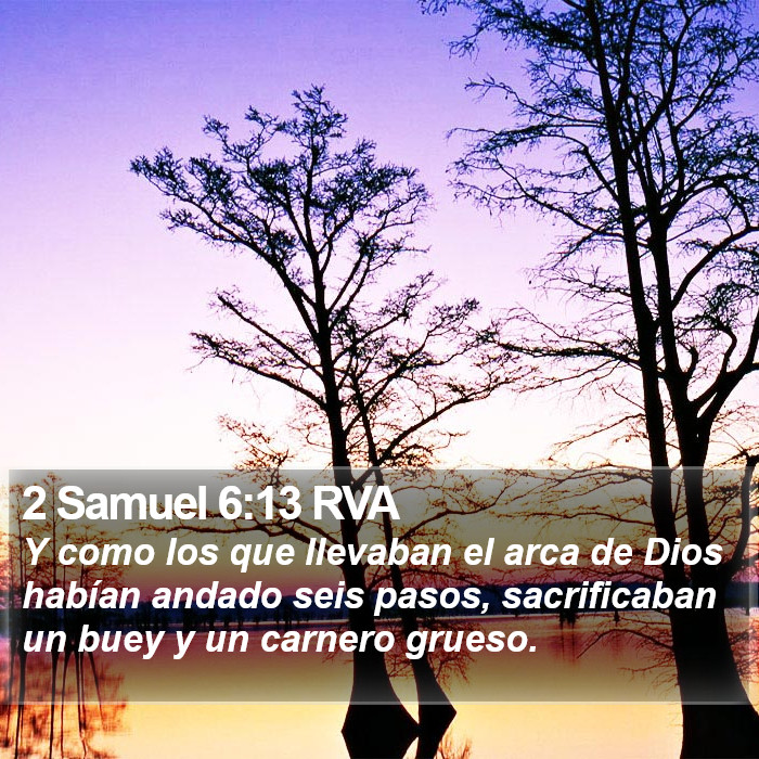2 Samuel 6:13 RVA Bible Study