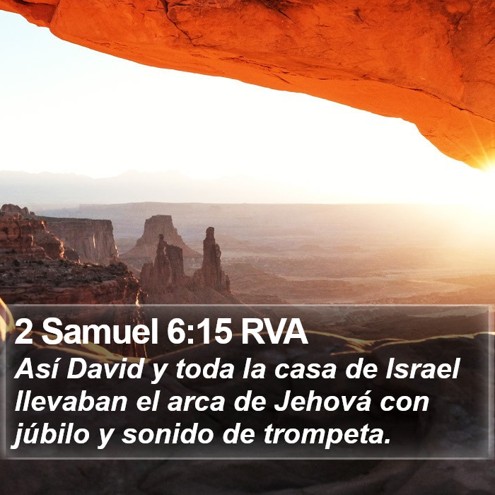 2 Samuel 6:15 RVA Bible Study