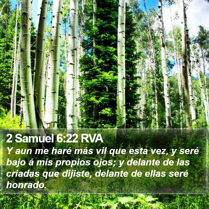 2 Samuel 6:22 RVA Bible Study